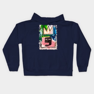 Art of Jean Michel Basquiat Kids Hoodie